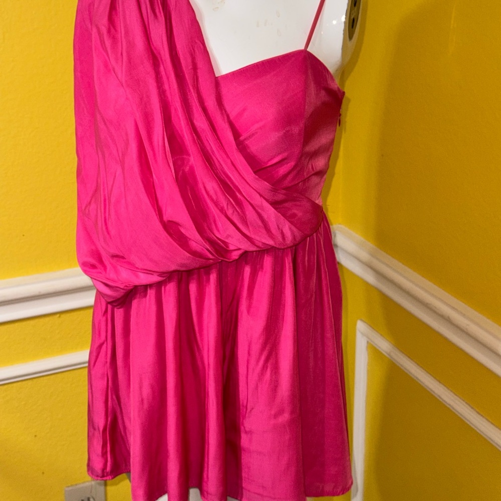 DO+BE Pink One-Shoulder Jumpsuit - Picture 14 of 14